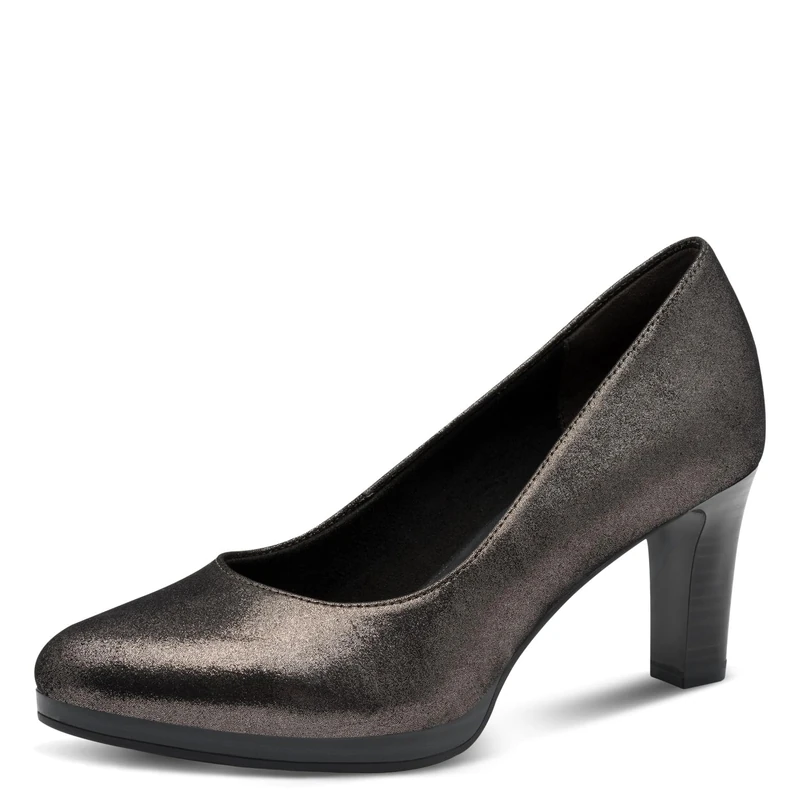 Tamaris Women's 1-22433-41 Pumps, Pewter, 39 EU, Grey (Pewter), 7 UK