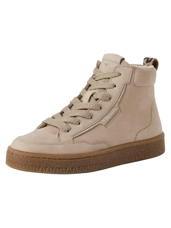Tamaris 1-25203-45/360 Lace-Up Boots Suede Leather Women's in Brown Combination, Brown, 6.5 UK