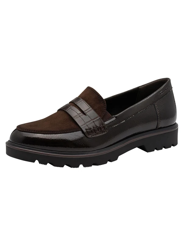 Tamaris Women's Vegan Slippers, Mocha, 5 UK