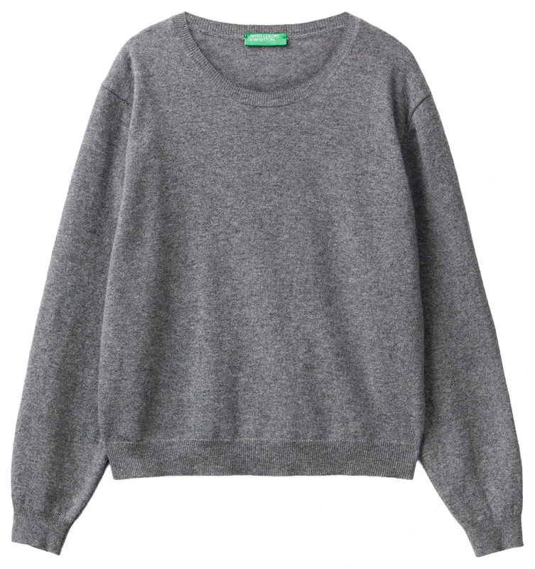 United Colors of Benetton Jersey g/c m/l, Grey, M