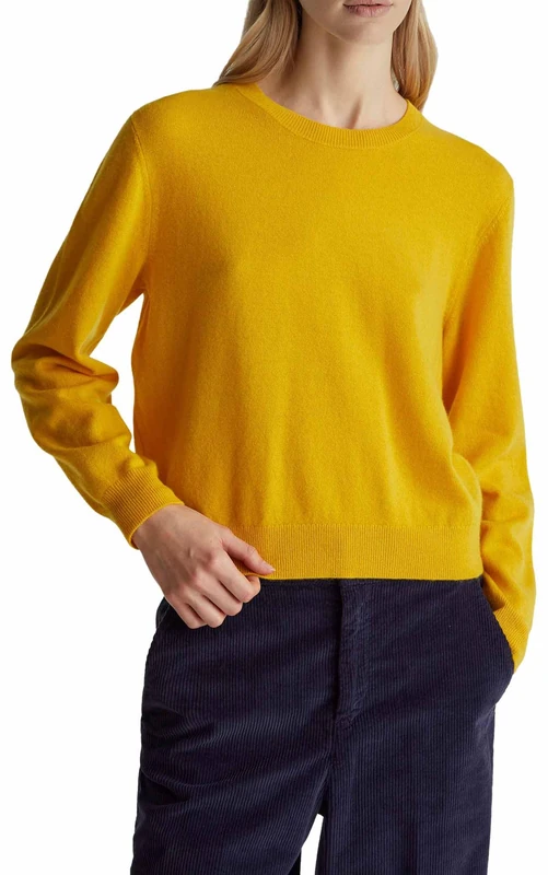 United Colors of Benetton Jersey g/c m/l, Yellow, XL