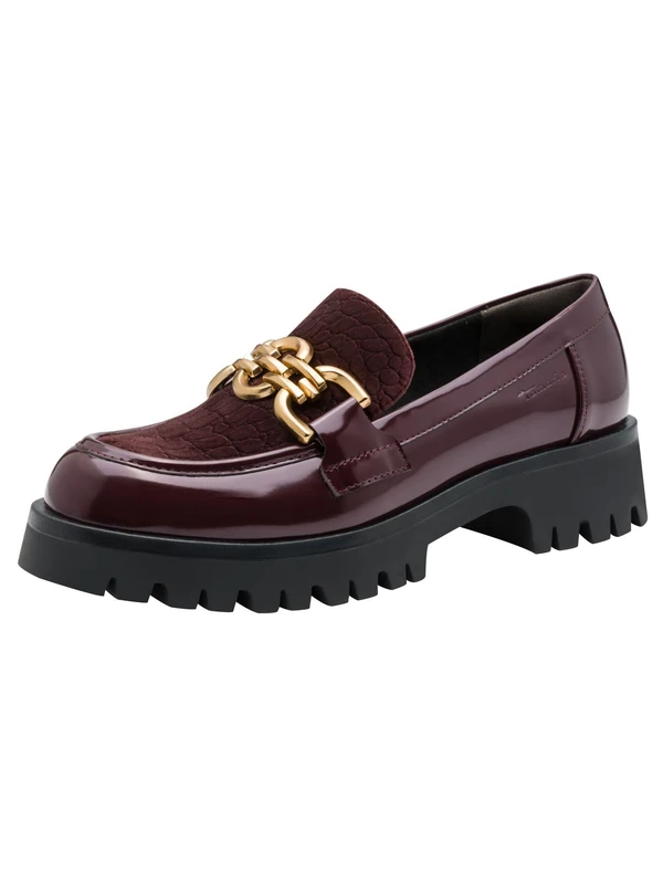 Tamaris Women's Damen Slipper 1-24759-45 Loafer, Merlot, 5 UK