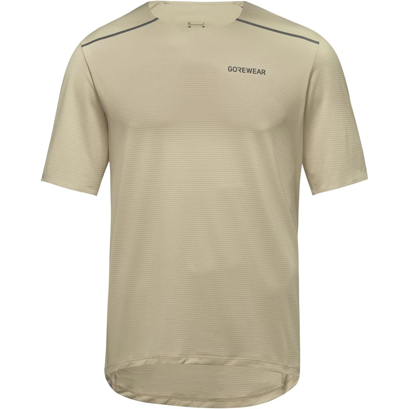 GORE WEAR Mens Contest 2.0 Tee Shirt, Tech Beige, XXL EU