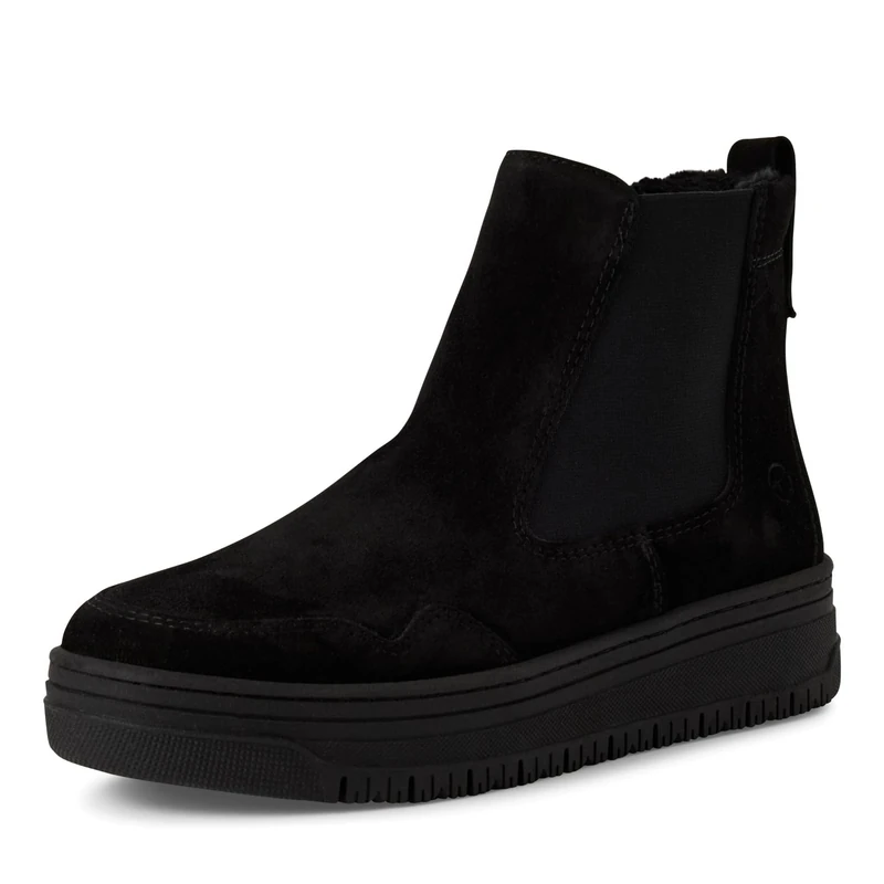Tamaris Women's Flat Boots, black, 6.5 UK