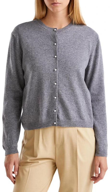 United Colors of Benetton Korean Jersey M/L, Grey, XXS