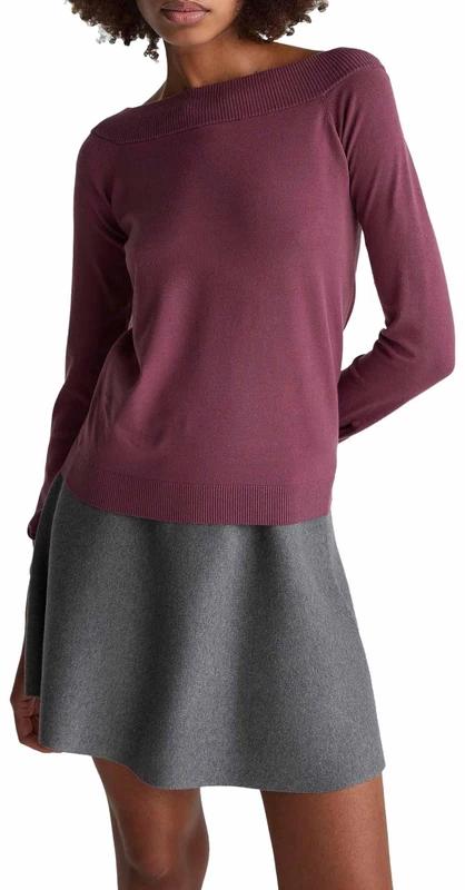 United Colors of Benetton Women's Sweater, Purple, L