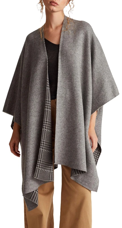 United Colors of Benetton Cape, Grey, One Size