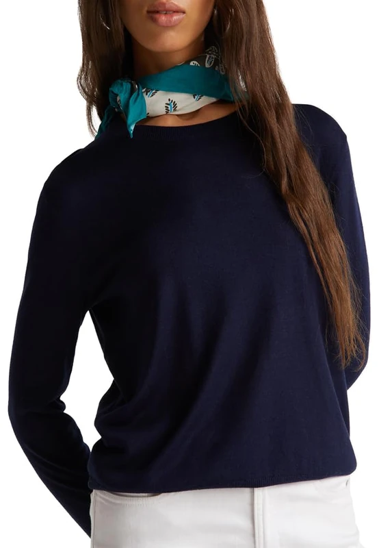 United Colors of Benetton Jersey g/c m/l, Blue, XL