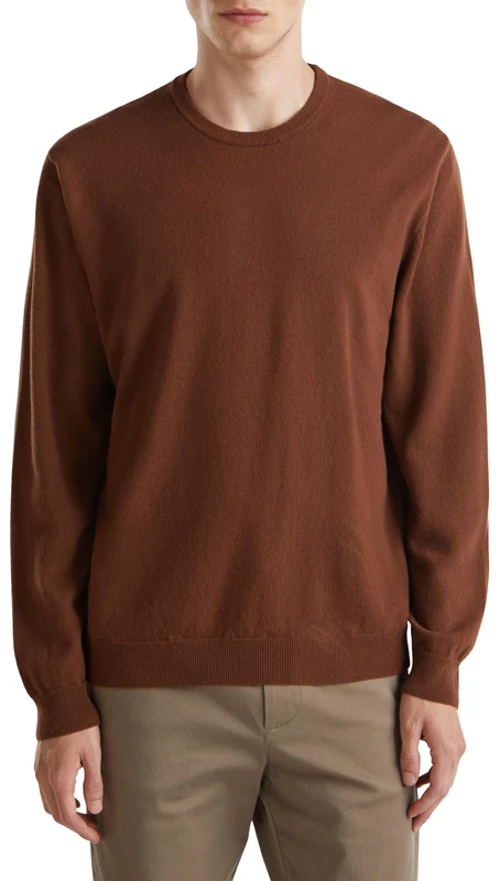 United Colors of Benetton Jersey g/c m/l, Brown, XXL