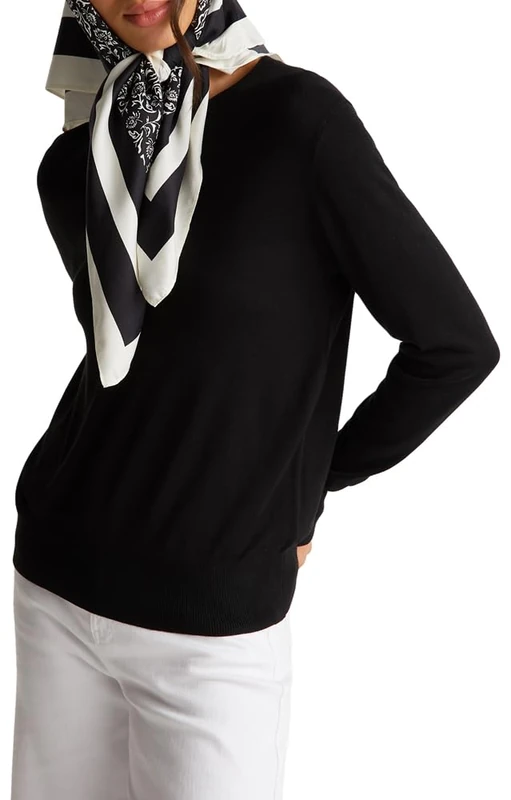 United Colors of Benetton Jersey g/c m/l, Black, M