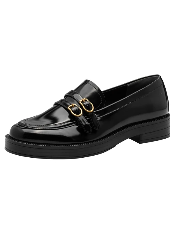 Tamaris Women's Vegan Slippers, Black, 6.5 UK