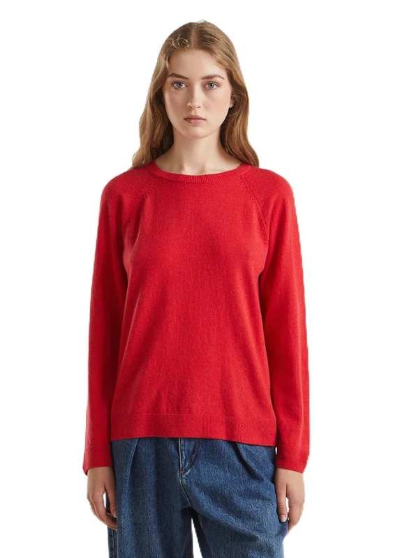 United Colors of Benetton Jersey m/l, red, XXS