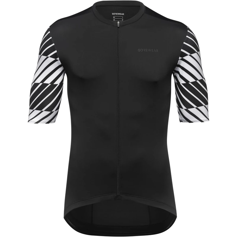 GORE WEAR SWIFTRIDE Optical Jersey Mens, Black/White, S