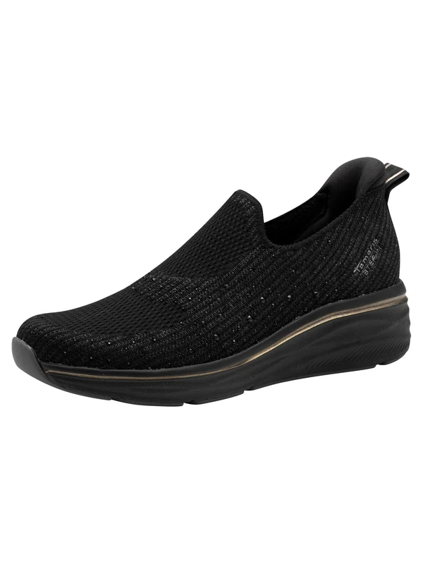Tamaris Women's Low 1-23787-45 Trainers, Black, 8 UK
