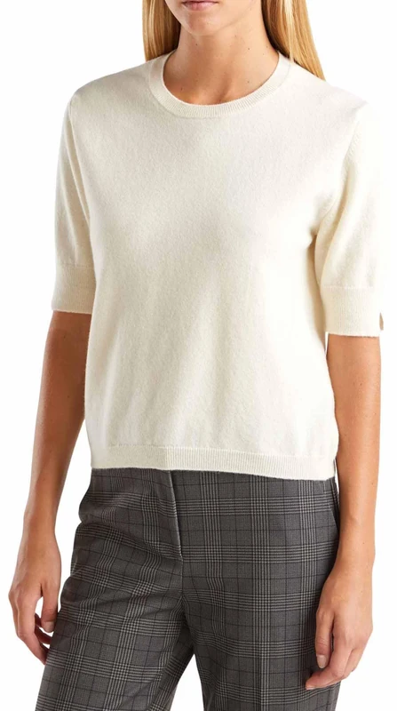 United Colors of Benetton Jersey G/C M/M, White, S - Image 1