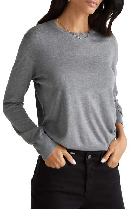 United Colors of Benetton Jersey g/c m/l, Grey, L