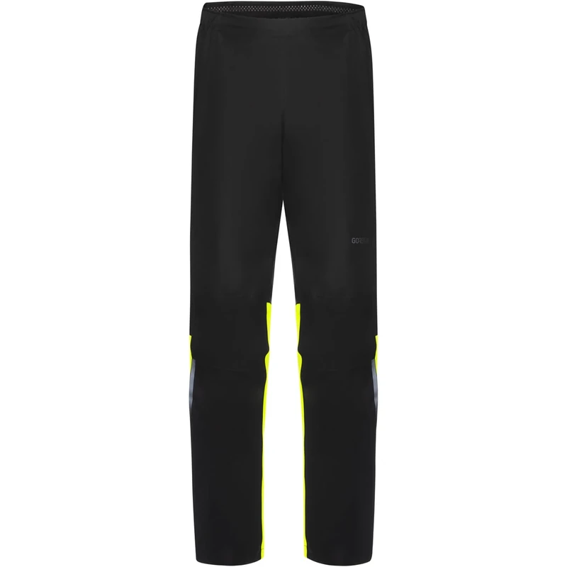 GOREWEAR Glidewheel Gore-TEX Pants Mens, Black/Neon Yellow, M