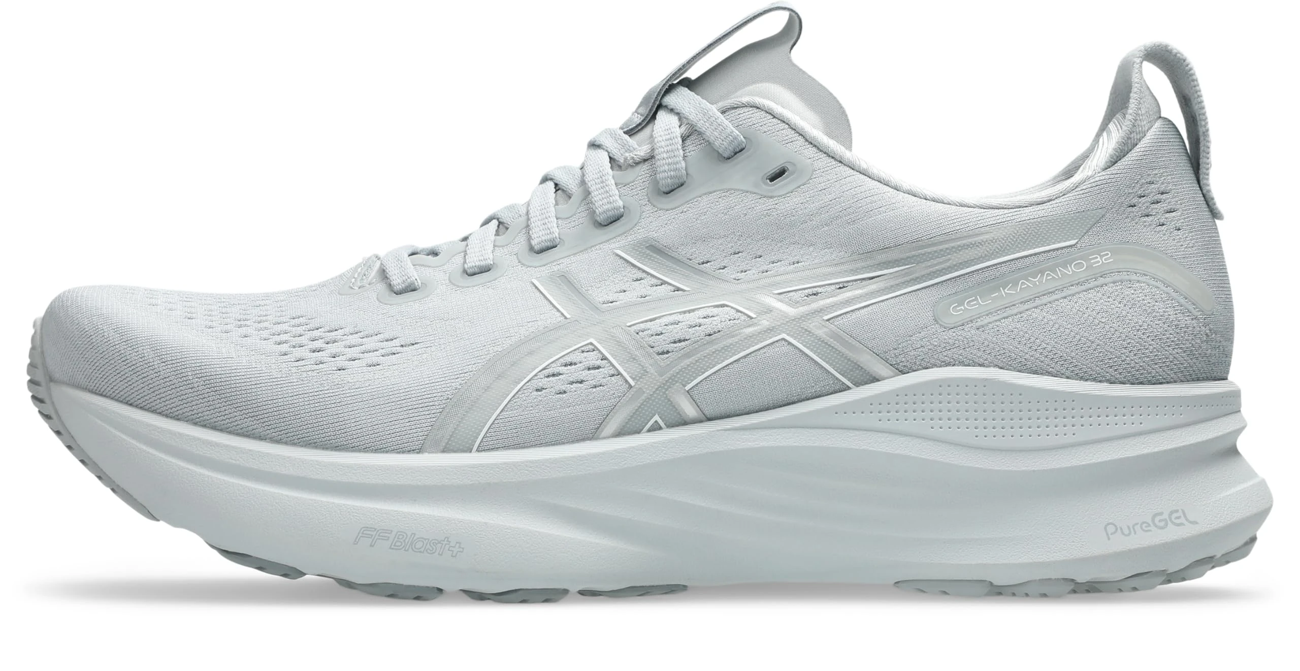 ASICS Men's Gel-Kayano 32 Running Shoes, Piedmont Grey/Gravel, 10.5 UK