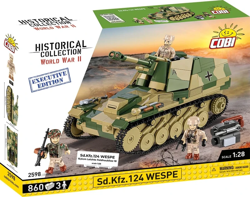 COBI - Historic Collection - Sd Kfz 124 Wespe Exec Ed