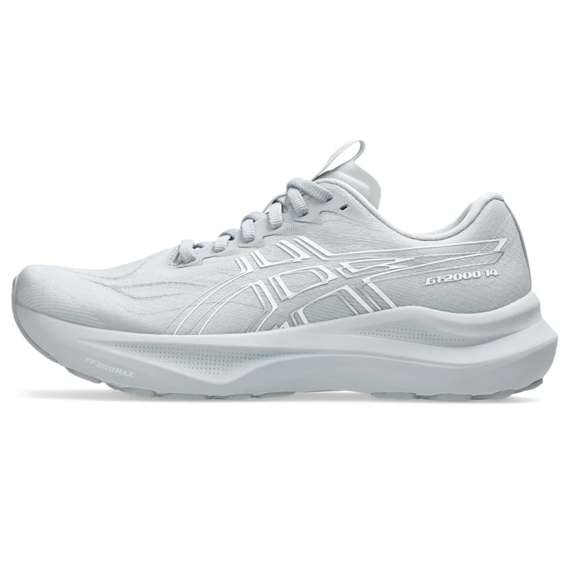 ASICS Women's GT-2000 14 Running Shoes, Piedmont Grey/White, 7 UK