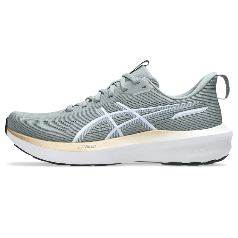ASICS Women's GT-1000 14 Running Shoes, Gravel/White, 6 UK