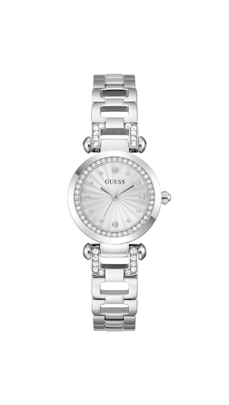 RELOJ Guess - Ginger Cuarzo / 3 ATM Color esfera: Plateado/Gris Tamaño de la caja: 30,00