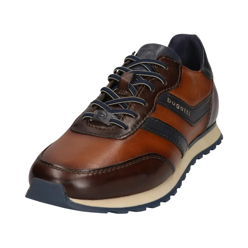 bugatti Men's 332-arx05 Low Shoes, Dark Brown Cognac, 12 UK