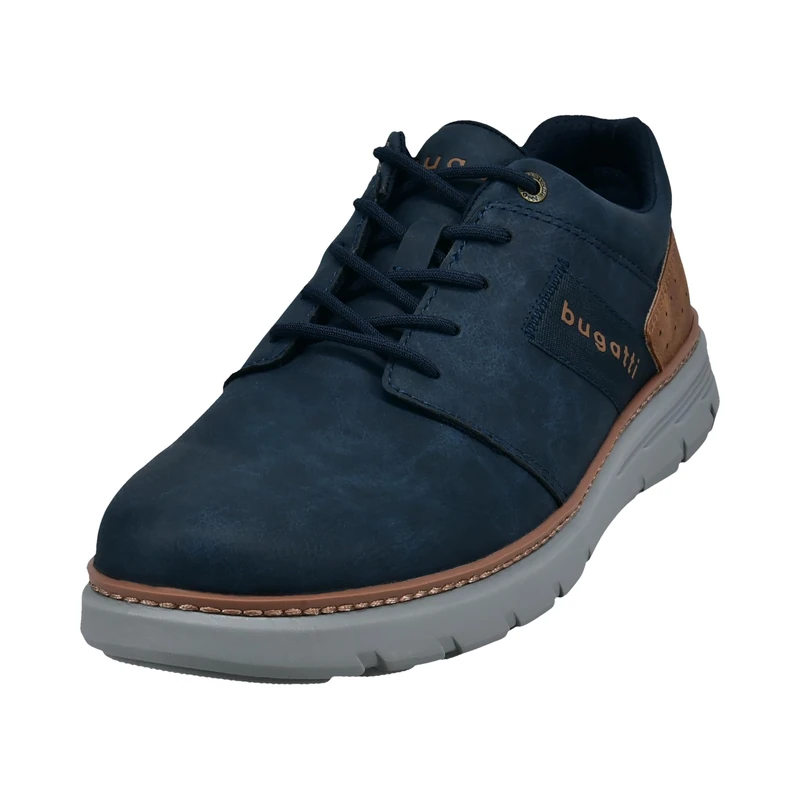 bugatti Men's 322-AMU01 Low Shoes, Light Grey, 44 EU, lightgrey, 10 UK