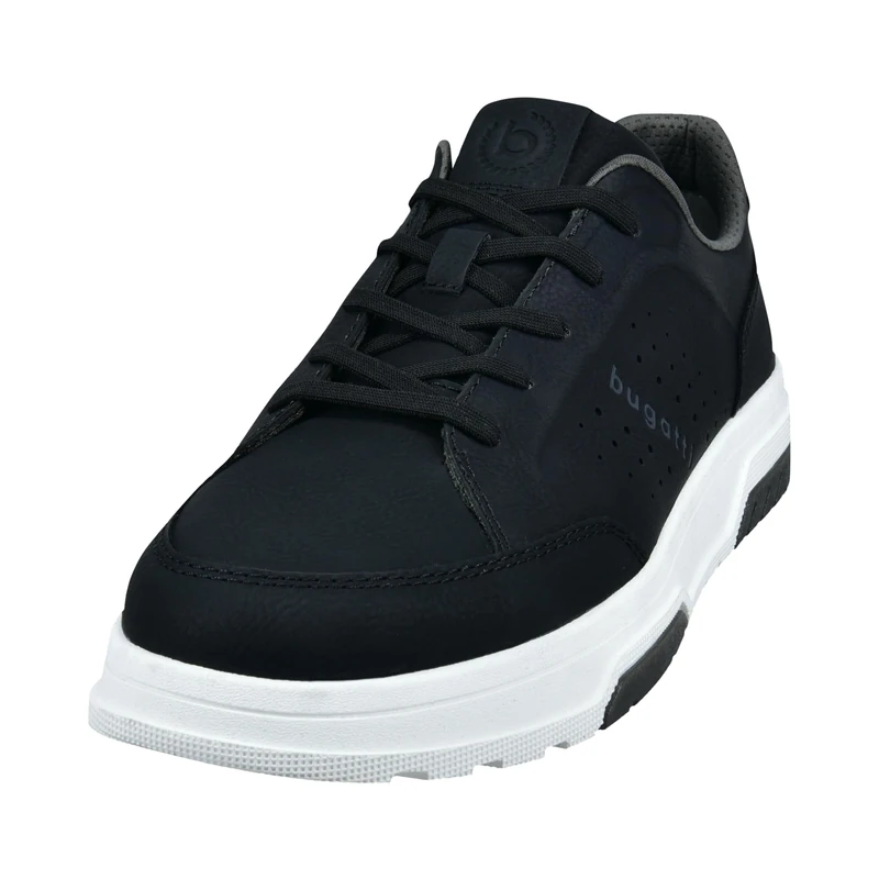 bugatti Men 332-ap060 Low Shoes, Black Cognac, 8 UK