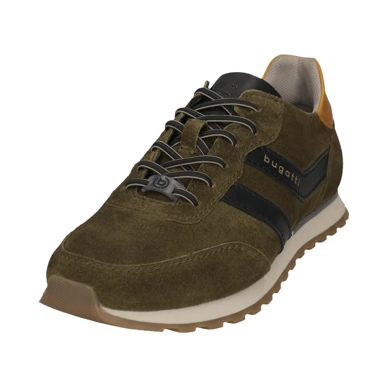 bugatti Men's 332-AOS61 Low Shoes, Taupe/Cognac, 42 EU, Taupe Cognac, 8 UK