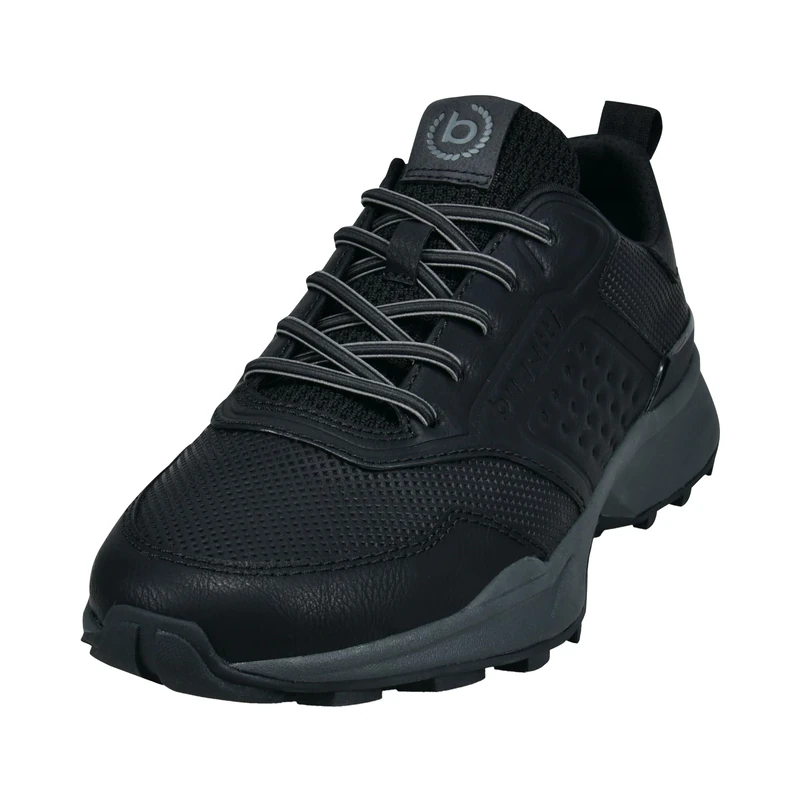 bugatti Men 342-ag403 Low Shoes, Black, 8 UK