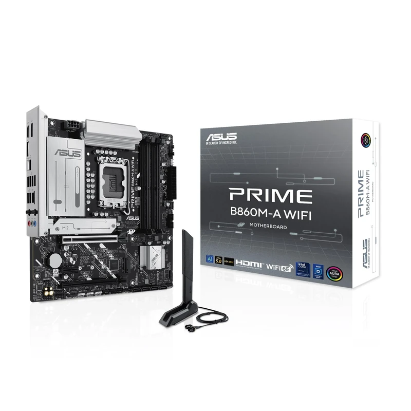 ASUS PRIME B860M-A WIFI Intel B860 LGA 1851 (Socket V1) micro ATX