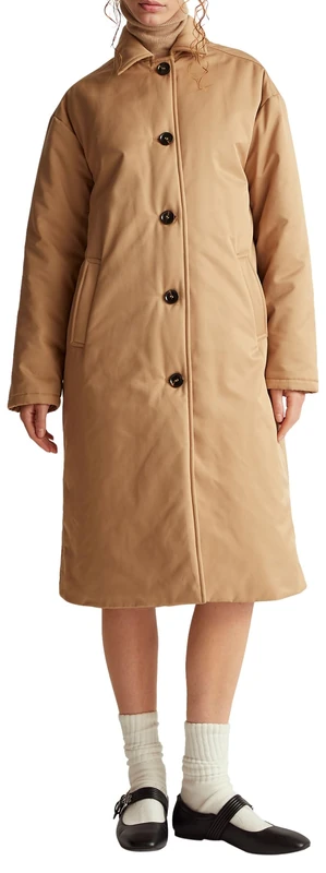 United Colors of Benetton Women's Impermeabile 2i1udn08f Waterproof Jacket, Beige, M