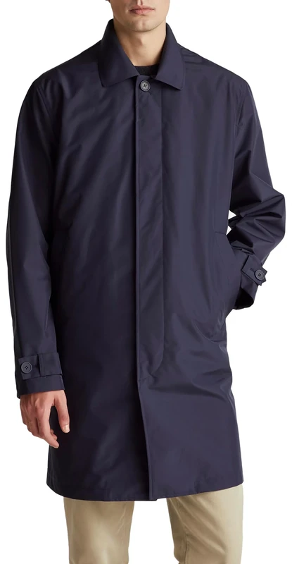 United Colors of Benetton Men's Impermeabile 2vyaun06l Waterproof Jacket, Blue, XL