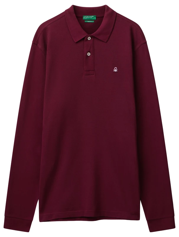 United Colors of Benetton Men's Polo Shirt, red, XXL