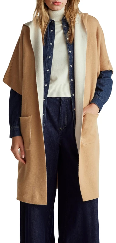 United Colors of Benetton Men's Women's Vest, beige, M