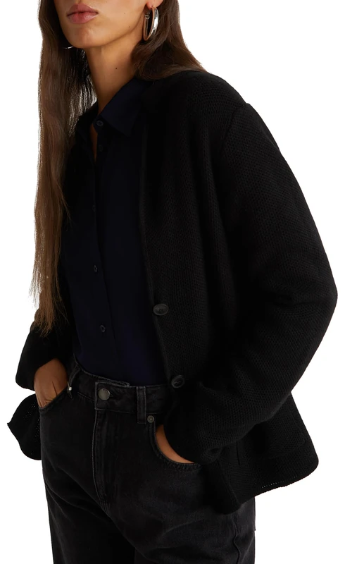 United Colors of Benetton jacket m/l, Black, XXS