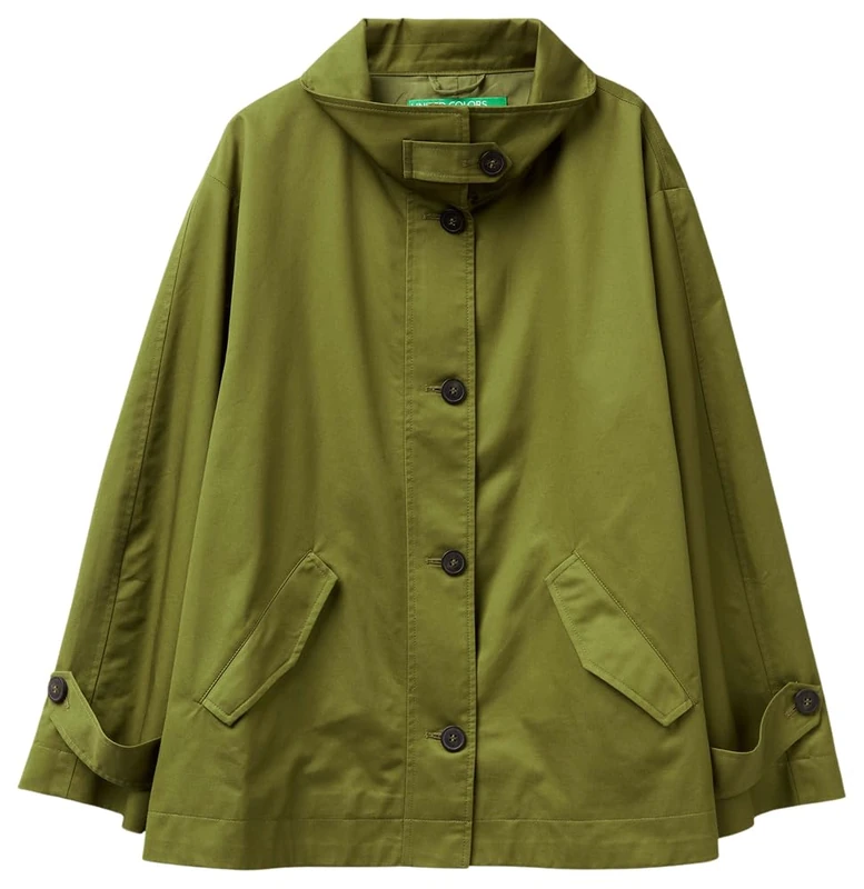 United Colors of Benetton Women's Jacket, green, M