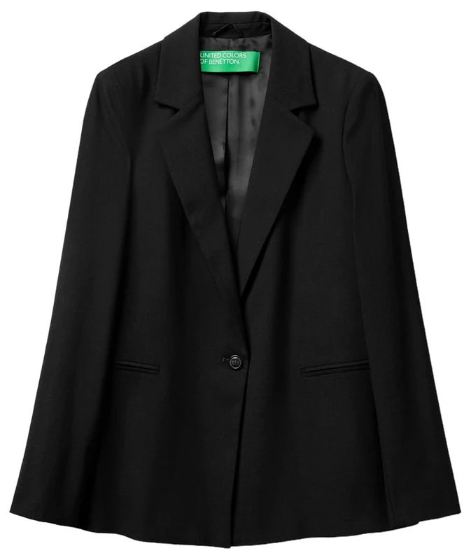 United Colors of Benetton Jacket, Black, 6
