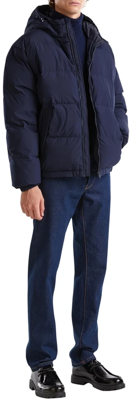 United Colors of Benetton Men's Giubbotto 2jf8un05e Short Down Jacket, Blue, XL