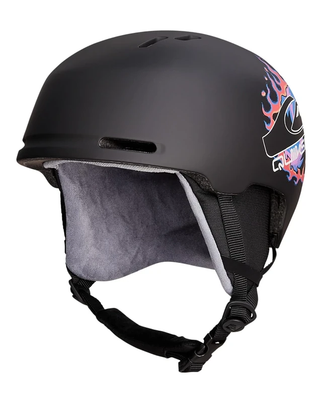 Quiksilver - Journey Helmet for Mens - Black Flame - M