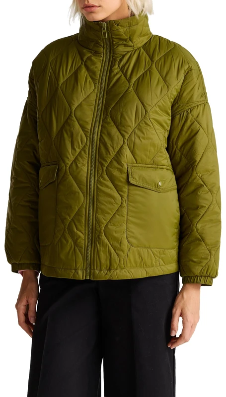 United Colors of Benetton Women's Jacket, green, M