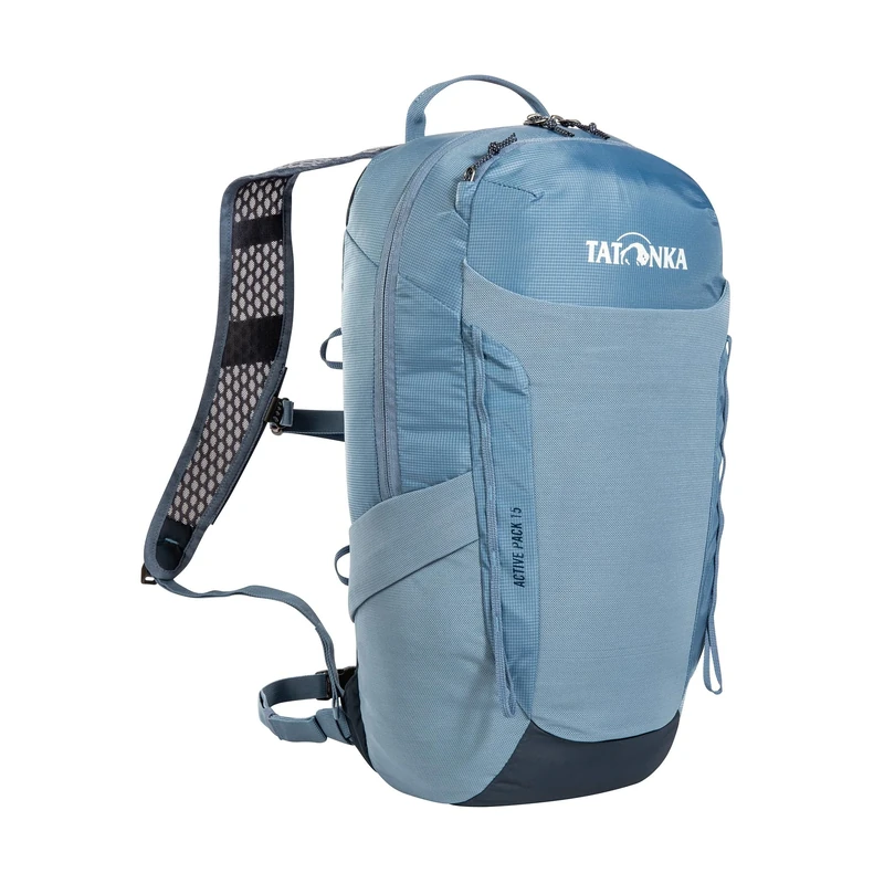 Tatonka Active Pack 15 - Small Backpack for Active - with Various Compartments, Hydration Bubble Compartment and 15 Litre Capacity