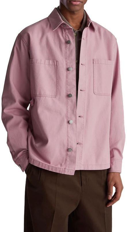 United Colors of Benetton Men's Shirt, Purple, L