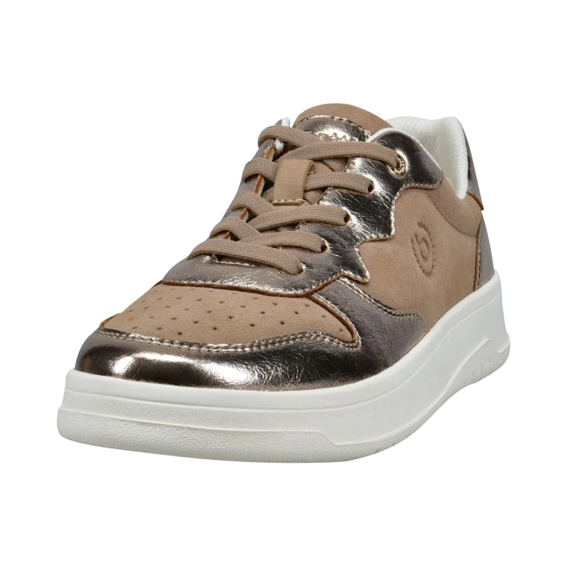 bugatti Women's 435-AQG14 Metallic Trainers, 38 EU, Metallic, 5 UK