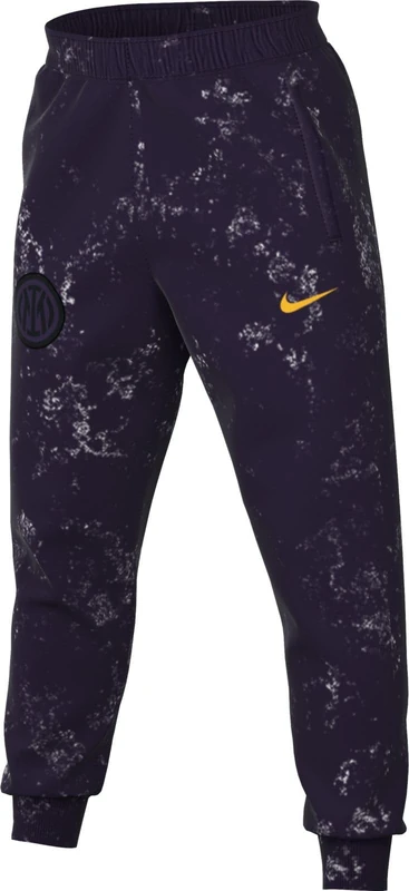 Nike Inter Milan Club Third French Terry Football Jogger (Men), Blackened Blue/University Gold, FZ8578-498, M