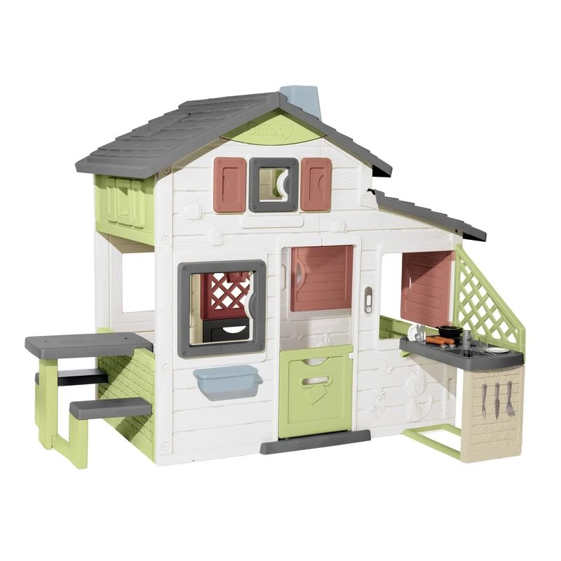 SMOBY LIFE FRIENDS PLAYHOUSE suitable for indoor or outdoor use