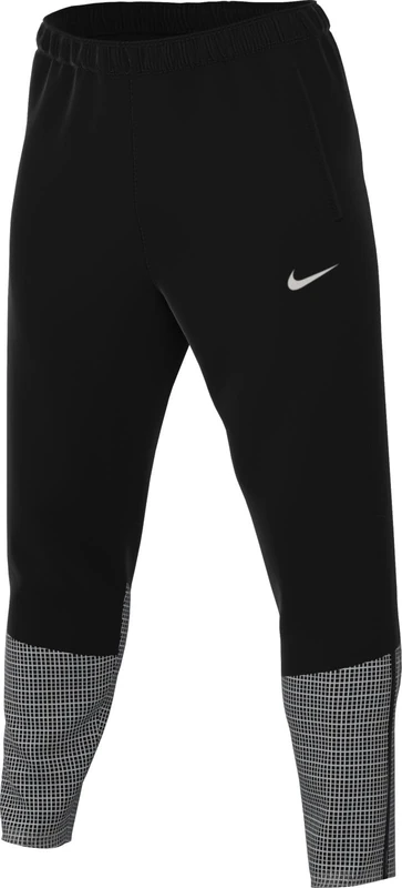 Nike Sphere Challenger Therma-Fit FZ1113-010 Men's Water-Repellent Running Trousers, Black/Black/Reflective Silv, 2XL