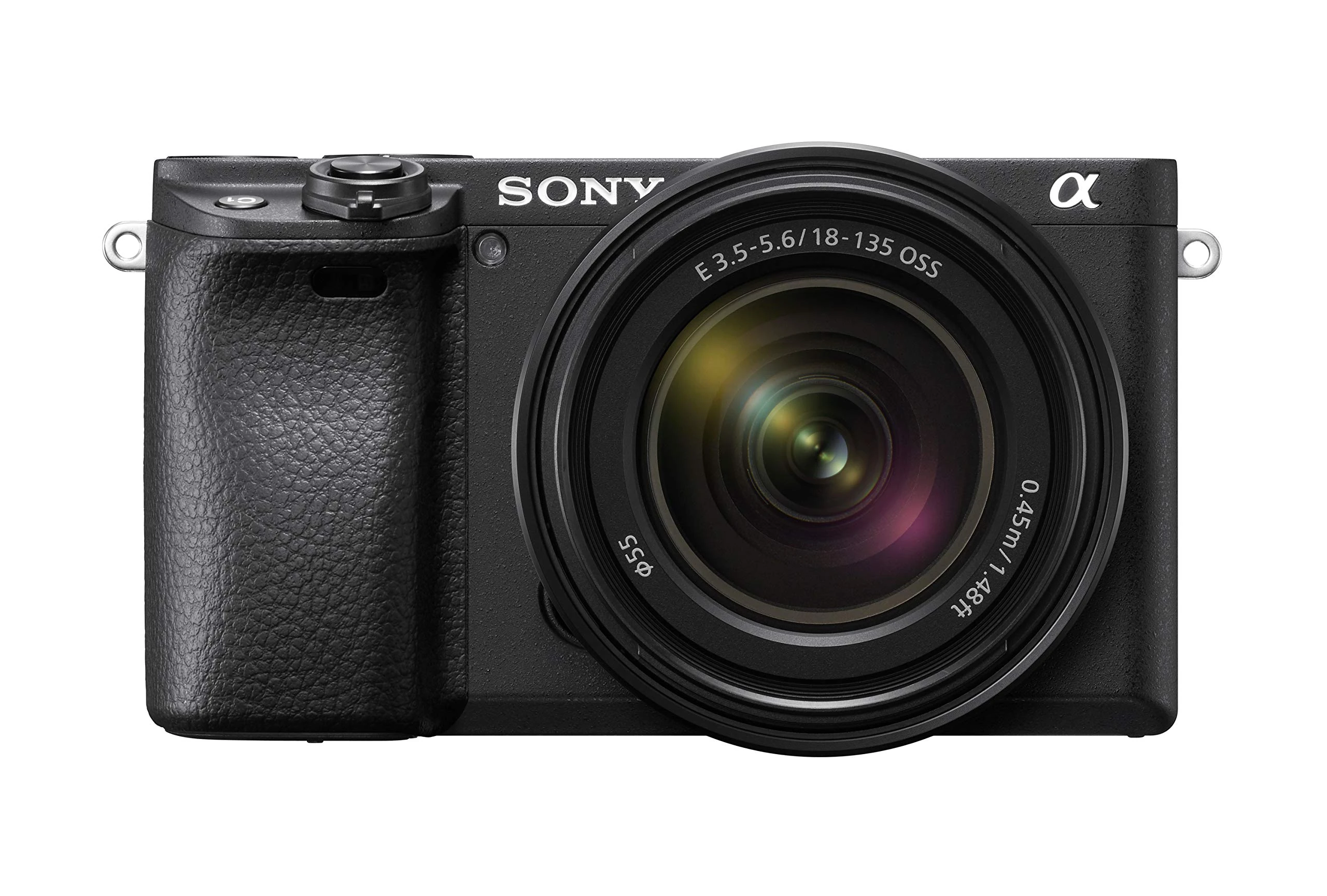 Sony Alpha 6400 APS-C Mirrorless Camera with 18-135mm Lens (24.2MP, Real-Time Eye Autofocus, 4K Video, 0.02s Fast AF, Tiltable Screen, Ideal for Vlogging, Travel and Content Creation)
