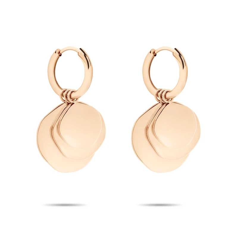 Liebeskind Berlin LJ-1666-E-14 Rose Gold Creole Earrings